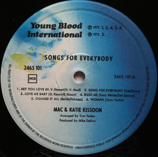 last ned album Mac & Katie Kissoon - Songs For Everybody
