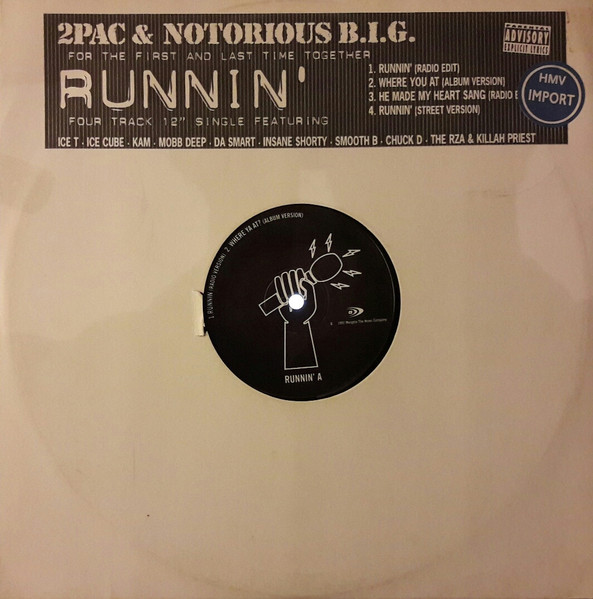 2Pac & Notorious B.I.G. – Runnin' (1997, Vinyl) - Discogs