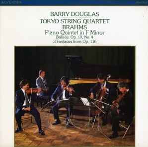 Johannes Brahms - Piano Quintet In F Minor / Ballade, Op. 10, No. 4 / 3 Fantasies From Op. 116 album cover