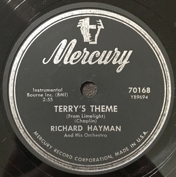 lataa albumi Richard Hayman And His Orchestra - Terrys Theme Eyes Of Blue