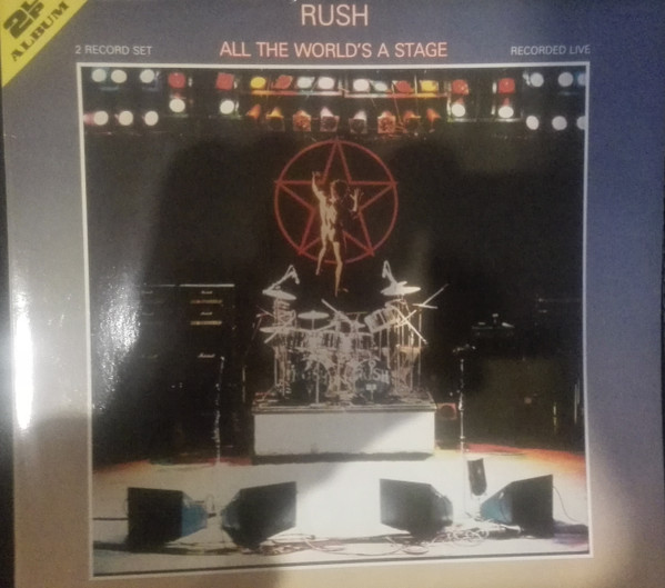 VINILOS, RUSH - ALL THE WORLD'S A STAGE