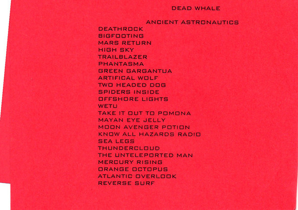 Album herunterladen Dead Whale - Ancient Astronautics