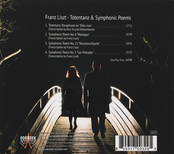 last ned album Duo Tsuyuki & Rosenboom - Totentanz Liszt Symphonic Poems Piano 4 Hands