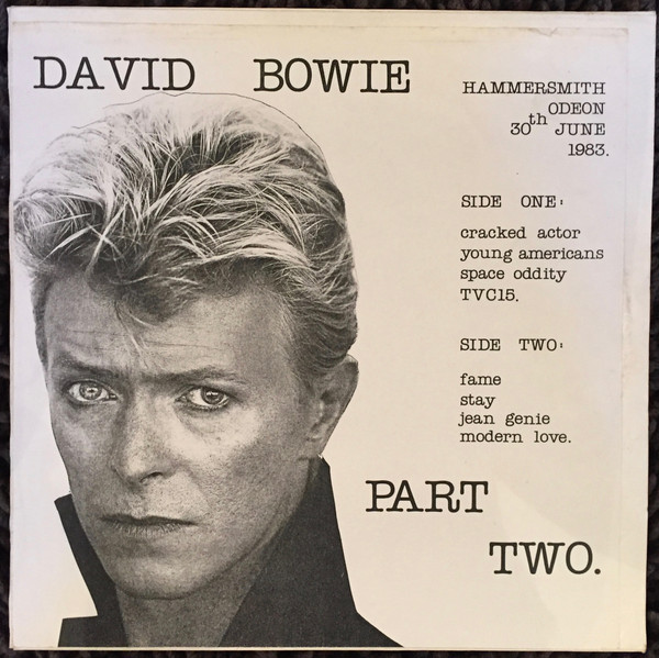 télécharger l'album David Bowie - Hammersmith Odeon June 30th 1983 Part Two