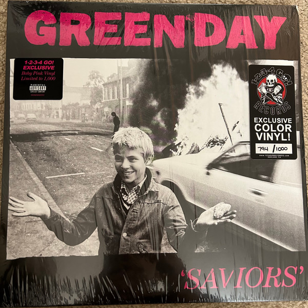 Green Day-Saviors Exclusive LP Color Vinyl