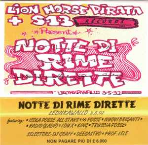 Various - Notte Di Rime Dirette album cover