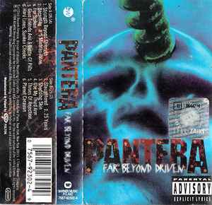 Pantera – Far Beyond Driven (1996, Cassette) - Discogs