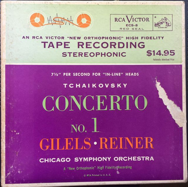 Album herunterladen Fritz Reiner, Emil Gilels, The Chicago Symphony Orchestra, Tchaikovsky - Concerto No 1 In B Flat Minor Op23