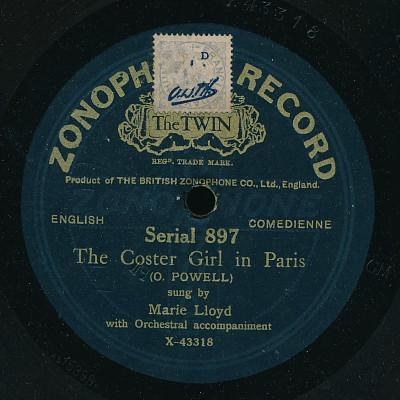 télécharger l'album Marie Lloyd - The Coster Girl In Paris Every Little Movement Has A Meaning Of Its Own