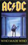 Cover of Who Made Who, 1986, Cassette