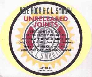 Pete Rock & C.L. Smooth – Unreleased Joints (2002, Vinyl) - Discogs