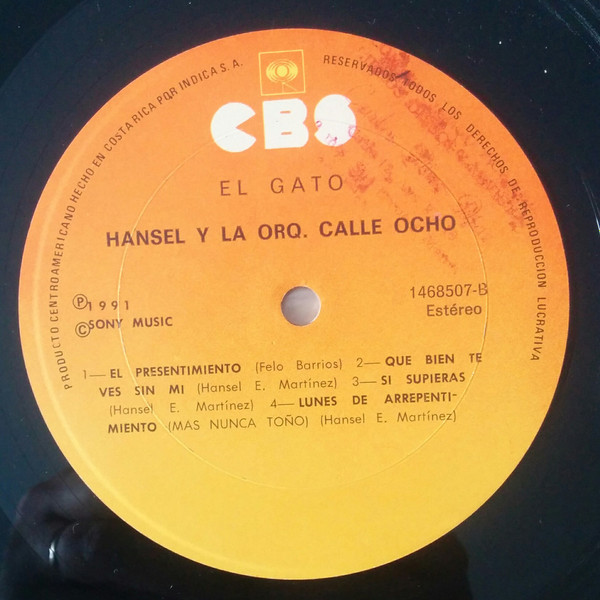 baixar álbum Hansel Y La Orquesta Calle 8 - El Gato