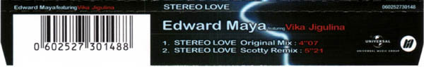 lataa albumi Edward Maya featuring Vika Jigulina - Stereo Love