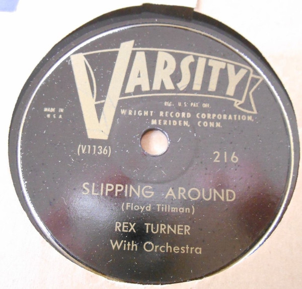 Album herunterladen Rex Turner - Slipping Around Ill Never Slip Around Again