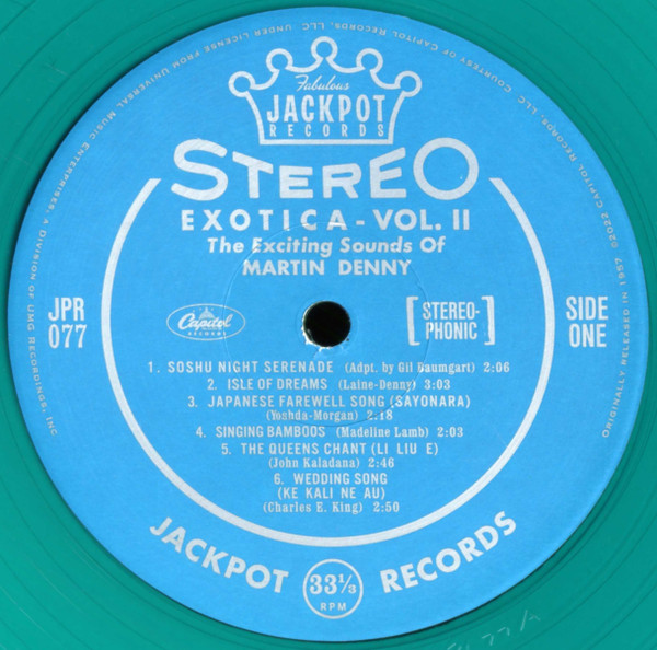Martin Denny - Exotica Volume II | Jackpot Records (JPR 077) - 3