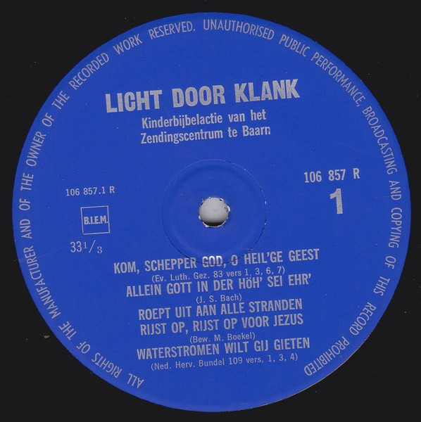 last ned album Various - Licht Door Klank