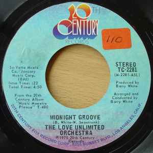Love Unlimited Orchestra - Midnight Groove / It's Only What I Feel album cover