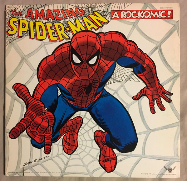 Ron Dante, The Webspinners – The Amazing Spider-Man: From Beyond The Grave  - A Rockomic (1972, Gatefold, Poster, Vinyl) - Discogs
