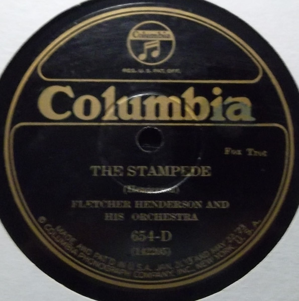 FLETCHER HENDERSON AND HIS ORCH. COLUMBIA The Stampede/ Jackass Blues CLASSICS!!!!!