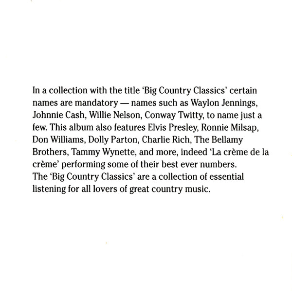 baixar álbum Various - Big Country Classics Volume Three
