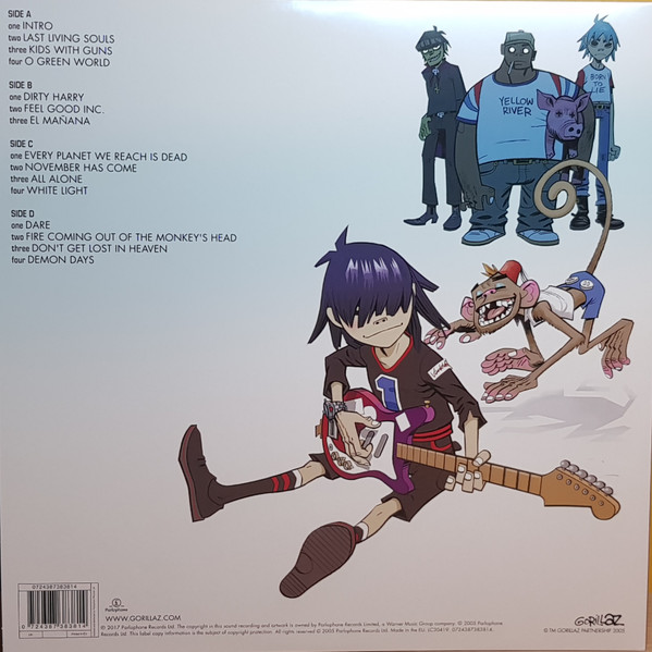 Gorillaz - Demon Days (2LP) [Vinyl] | Parlophone (0724387383814) - 3