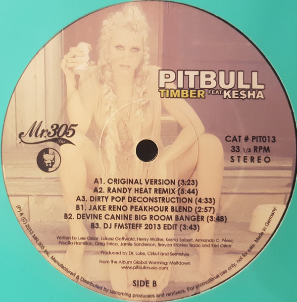 Album herunterladen Pitbull Feat Ke$ha - Timber