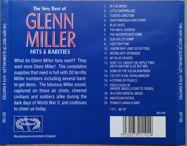 lataa albumi Glenn Miller - Hits And Rarities