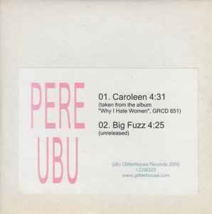 Pere Ubu - Caroleen アルバムカバー