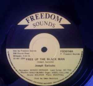 Joseph Earlocks - Free Up The Black Man album cover