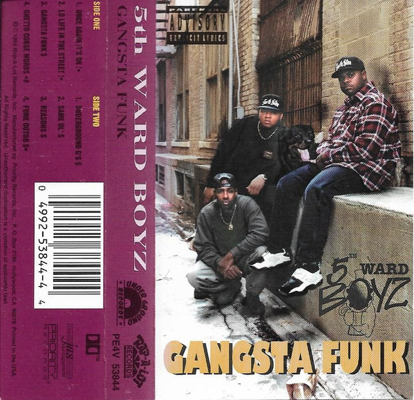 5th Ward Boyz – Gangsta Funk (1994, CD) - Discogs