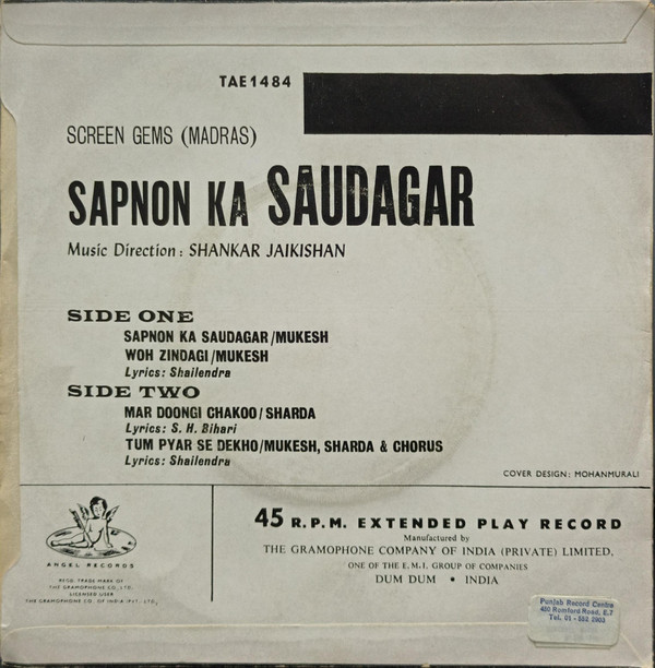 Album herunterladen Shankar Jaikishan - Sapnon Ka Saudagar