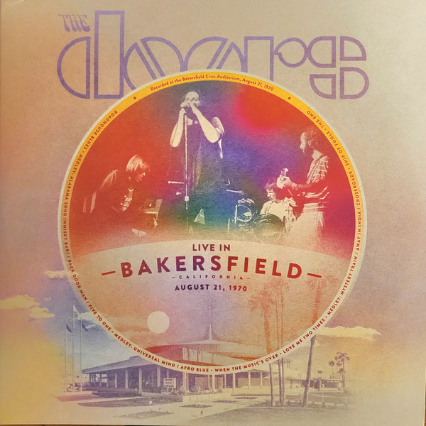 The Doors – Live In Bakersfield, August 21, 1970 (2023, Orange 