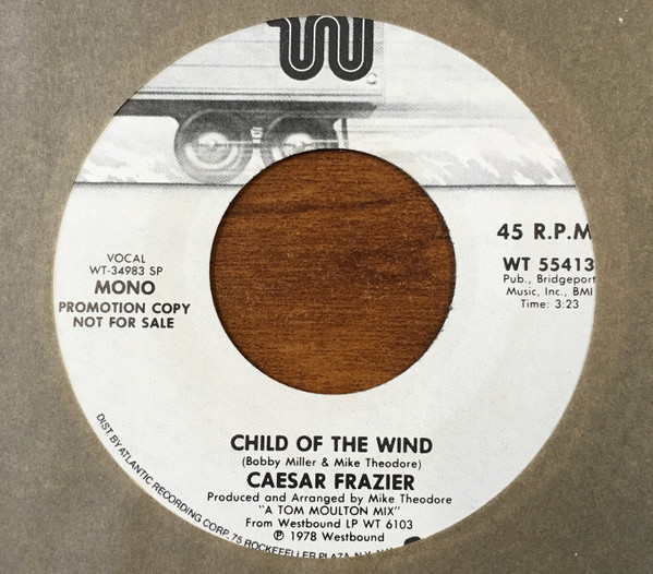 Caesar Frazier – Child Of The Wind (1978, Vinyl) - Discogs