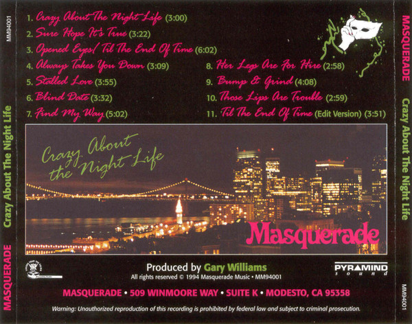 Album herunterladen Masquerade - Crazy About The Night Life