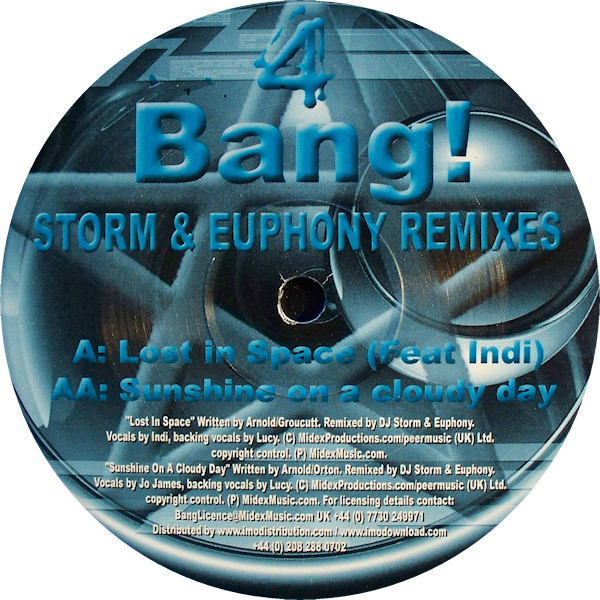 Bang! – Cloudy Daze (1997, Vinyl) - Discogs