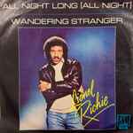 Cover of All Night Long (All Night) = Toda La Noche, 1983, Vinyl