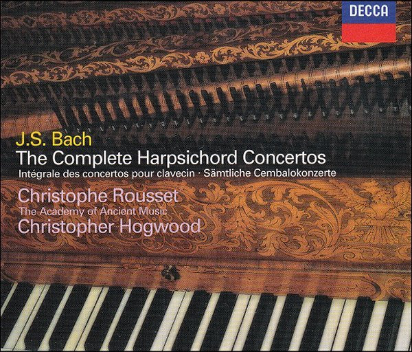 J.S. Bach - Christophe Rousset • The Academy Of Ancient Music • Christopher  Hogwood – The Complete Harpsichord Concertos (1998, CD) - Discogs