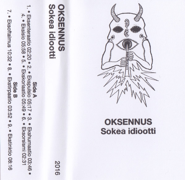 last ned album Oksennus - Sokea Idiootti Live