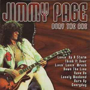 Jimmy Page - Bury The Axe album cover