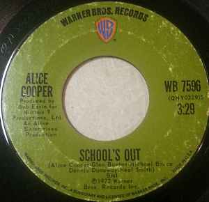 Alice Cooper – School's Out (1972, Pitman Pressing, Vinyl) - Discogs