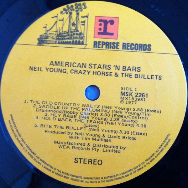 Neil Young - American Stars 'N Bars | Reprise Records (MSK 2261) - 5