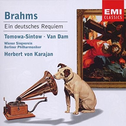 baixar álbum Johannes Brahms Herbert von Karajan, Orchestre Philharmonique De Berlin - Ein Deutsches Requiem