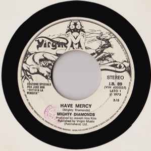Mighty Diamonds / Hugh – Have Mercy / I'm Your Man (1976, Vinyl