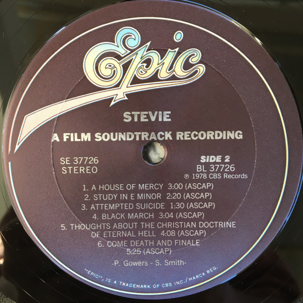 last ned album Patrick Gowers, John Williams - Stevie A Film Soundtrack Recording
