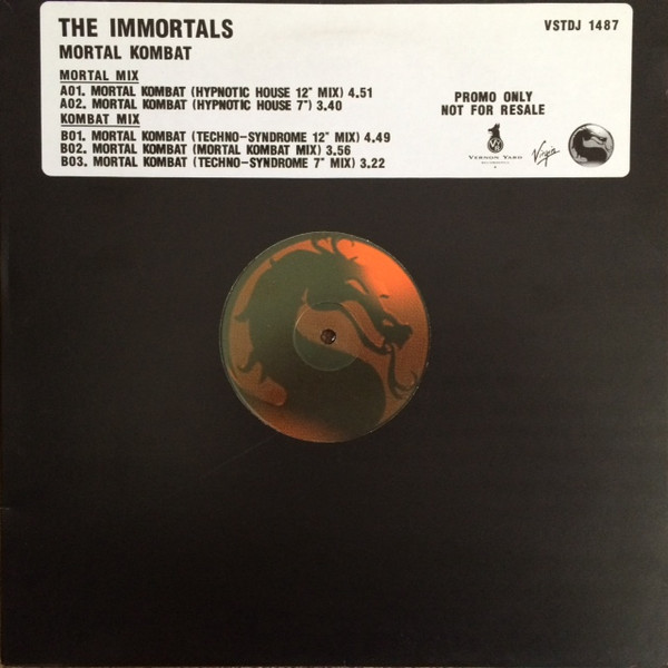 The Immortals – Mortal Kombat Vinyl) - Discogs