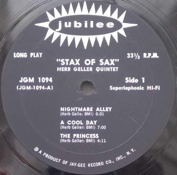 télécharger l'album Herb Geller - Stax Of Sax