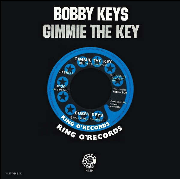 Album herunterladen Bobby Keys - Gimmie The Key Honky Tonk Parts 1 2