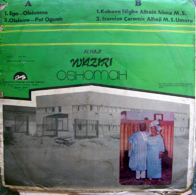 Album herunterladen Alhaji Sir Waziri Oshomah & His Traditional Organisation - Ega
