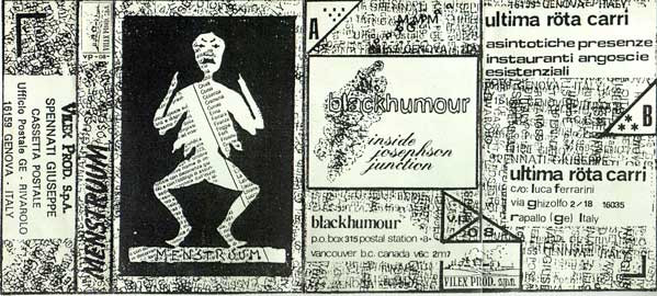 télécharger l'album blackhumour Ultima Rota Carri - Menstruum