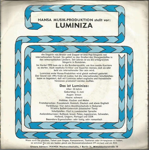 ladda ner album Luminiza - Wo Finde Ich Liebe